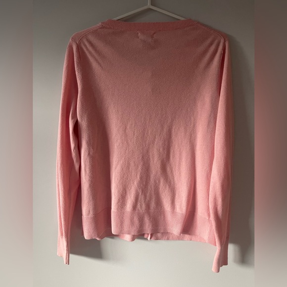 ⭐️3 for $20⭐️ Old Navy Pink Crew Neck Cardigan - size medium - Picture 2 of 3